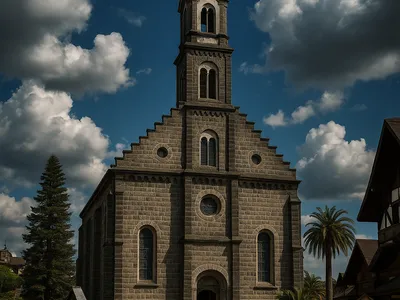 Imagem de capa para o post: Paróquia São Pedro Um Ícone Religioso, Histórico e Arquitetônico no Coração de Gramado