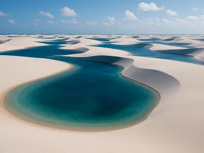 Imagem de capa para o post: Lençóis Maranhenses O Deserto Brasileiro com Lagoas Azuis de Outro Mundo