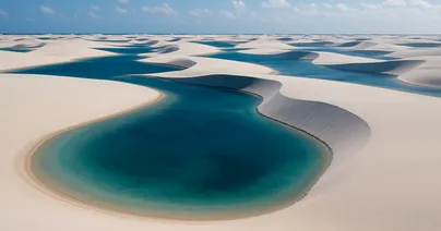 Imagem de capa para o post: Lençóis Maranhenses O Deserto Brasileiro com Lagoas Azuis de Outro Mundo